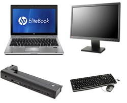 HP EliteBook 2560p Kontorpakke